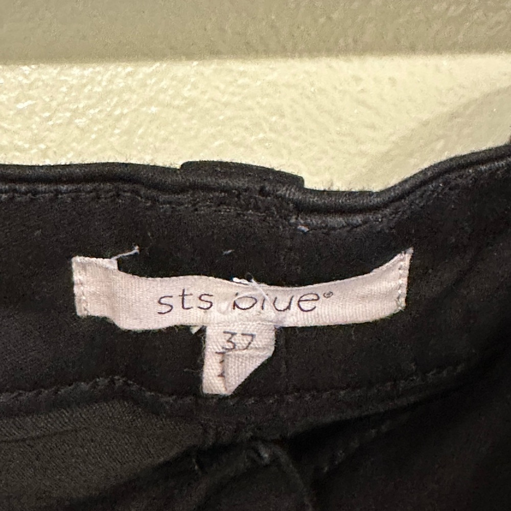 STS Blue Women's Black Straight Leg Pants - Picture 3 of 5